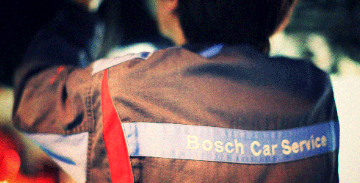 ボッシュカーサービスの看板